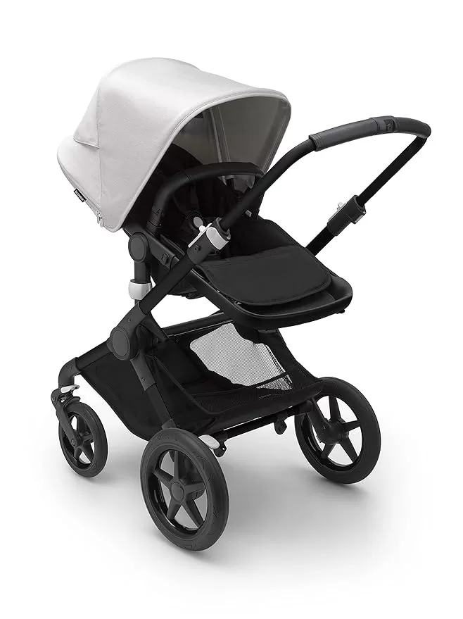 pale gray bugaboo fox stroller