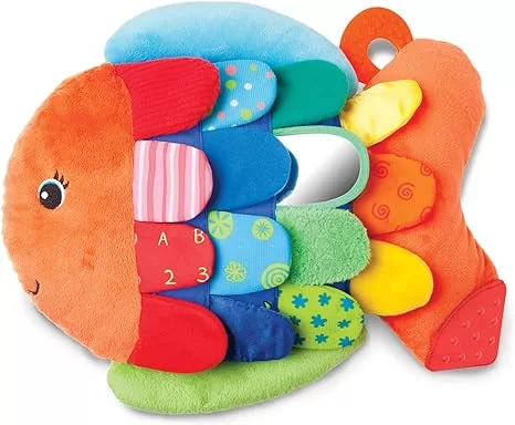 plush fish baby toy