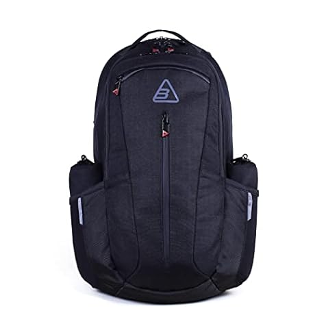 black hiking backpack diaper bag